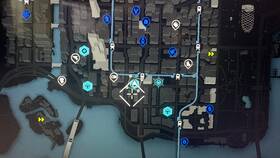 Как открыть карту в Watch Dogs в Красно Золото