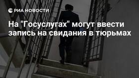 Как записаться на свидание в СИЗО через Госуслуги в Красно Золото