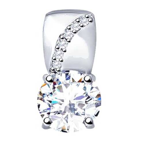 Подвеска SOKOLOV из серебра со Swarovski Zirconia 89030033 в Красно Золото