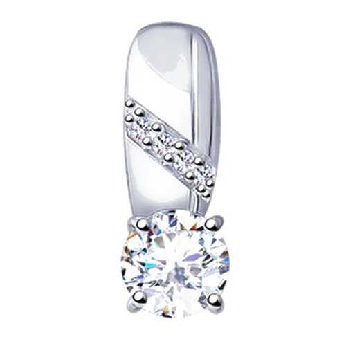 Подвеска SOKOLOV из серебра со Swarovski Zirconia 89030038 в Красно Золото