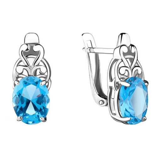 Серьги Aquamarine 4476005 в Красно Золото