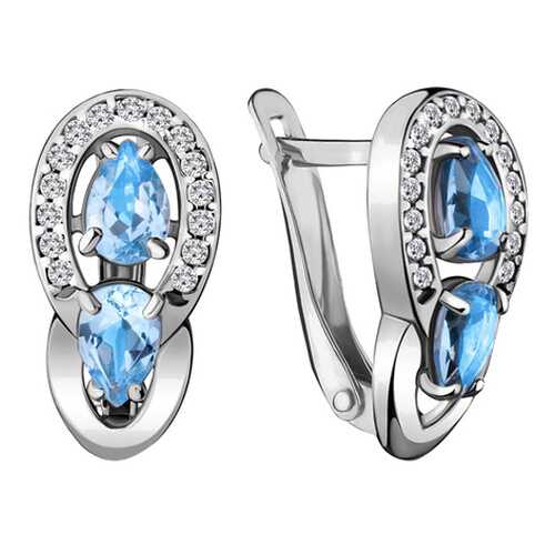 Серьги Aquamarine 4720905А.5 в Красно Золото